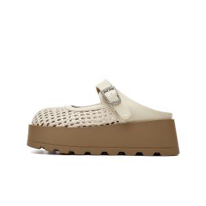 Сандалии с закрытым носком женские EBLAN, Beige