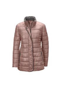 Короткий размер: детальная стеганая куртка Goldner, лиловый