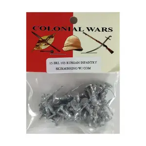 Перестрелка русской пехоты с командованием, Colonial Wars - Eight-Nation Alliance (15mm) (Blue Moon)