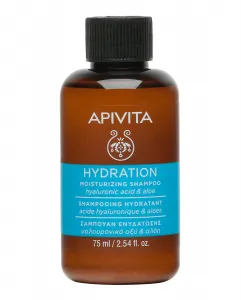 Мини-увлажняющий шампунь Apivita