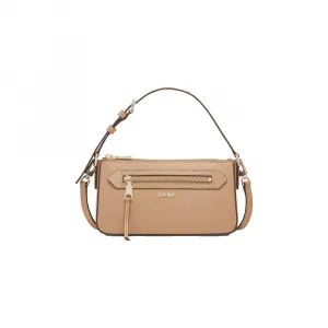 Сумка через плечо DKNY Bryant Ave Tz Demi, бежевый