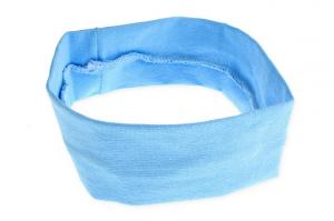 Jubileo, Повязка на голову из ткани голубого цвета