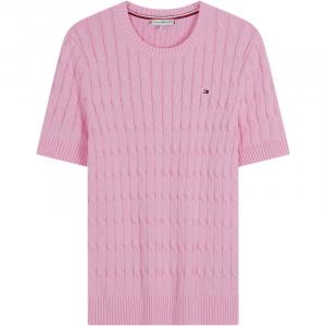 Tommy Hilfiger Вязаный свитер кабельной вязкой