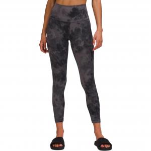 Женские серые лайкры для йоги Lululemon