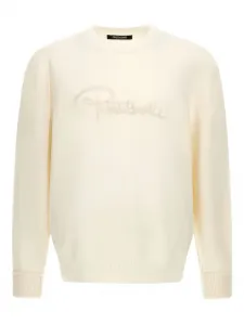 Шерстяной свитер Roberto Cavalli, нейтральный