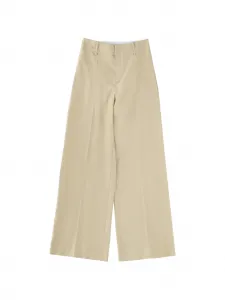 Брюки с поясными петлями Alysi, бежевый