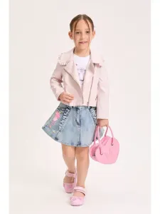 Мини-Юбка а-силуэта Monnalisa, Denim