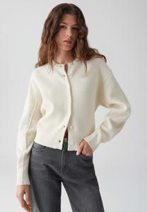 Кардиган OPUS REGULAR FIT MILANO, Soft Cream/White