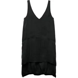 Платье без рукавов женское черное Zara