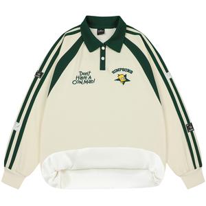 The Simpsons Рубашка-поло унисекс «Симпсоны», Черный (на флисовой подкладке)