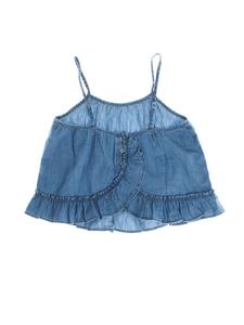 Блузка синего цвета GAP