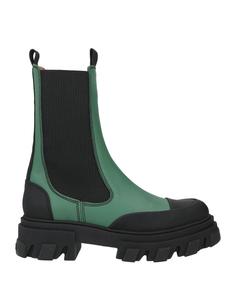 Ботильоны Ganni, зеленый