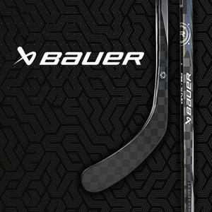 BAUER Клюшка для хоккея с шайбой Flagship Stick PROTO R Boron Fiber Limited Edition, P92, 40, левая