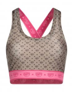 Кроп-топ Chiara Ferragni, хаки