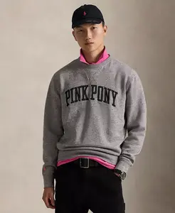 Мужская толстовка классического кроя Polo Ralph Lauren, серый