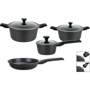 Набор посуды GSW Easy Click с ручками, 7 предметов