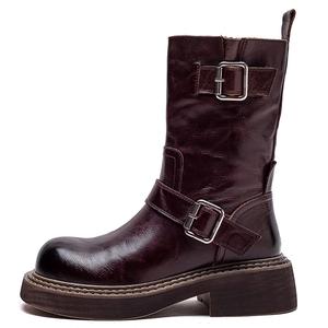 Женские Ботинки Челси Jay Черный/Коричневый