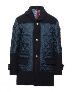 Пальто Daniele Alessandrini, полуночно-синий