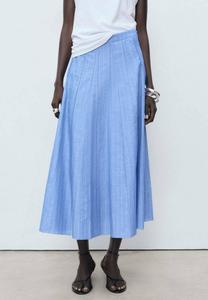 Юбка Mango STRIPED, Dark Blue