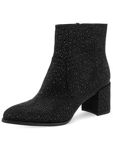 черные ботильоны Marco Tozzi