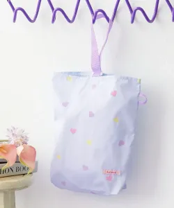 Сумка для обуви с дизайном в виде сердечек, школьная сумка для девочек, коллекция весна/лето 2026 Devirock, цвет 003-Blue