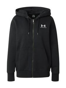 Толстовка с капюшоном на молнии UNDER ARMOUR Essential, черный