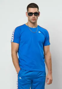 Футболка с принтом kmbanda coen Kappa, Blue France/Red Md Coral