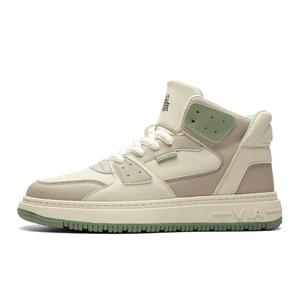 Теплые, нескользящие и износостойкие высокие мужские кроссовки YIVELOVE, Light Yellow Khaki