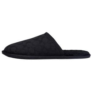 COACH Закрытые тапочки мужские черные