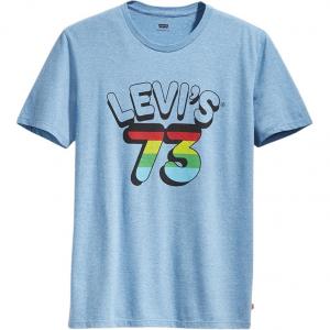 Футболка мужская синяя Levis