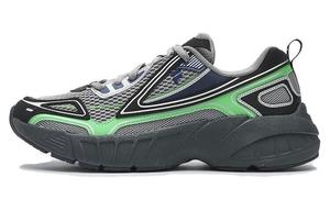 Кроссовки мужские CRED Leader с низким верхом, цвет черный/зеленый Fila Fusion