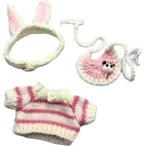 Совместимо с Labubu, 1 и 2 поколение, только одежда для кукол DUOAI