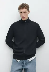 Кардиган Massimo Dutti, Mottled Dark Blue