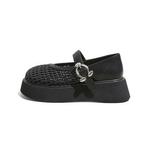 Туфли Мэри Джейн для женщин A poinsettia princess, черный