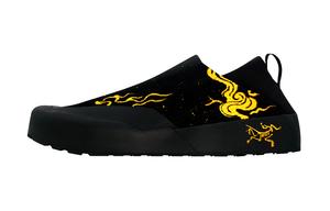 Arcteryx Низкие повседневные кроссовки KRAGG Golden Age, устойчивые к истиранию, мужские, черно-золотые