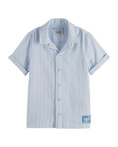 Рубашка Scotch & Soda Bonded, синий