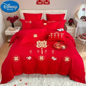 Disney Комплект постельного белья из 4 предметов (простыня на резинке 180 см, пододеяльник 200х230 см), цвет Double happiness at the door