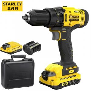 Дрель электрическая Stanley SCD700C2K-A9 + два аккумулятора 20V/1.5Ah