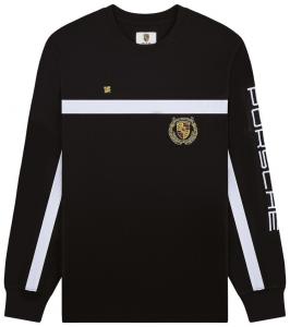 Футболка с длинными рукавами Aimé Leon Dore x Porsche Apex Tee, черный