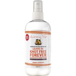Белое ямайское черное касторовое масло Knot Free Forever Несмываемый кондиционер 236 мл Sunny Isle