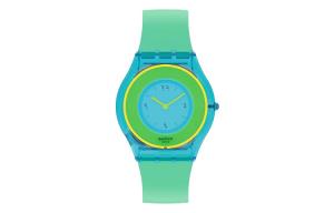 Унисекс зеленые часы SS08Z100 SWATCH