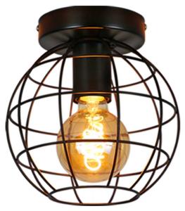 Потолочный светильник Nettlife Dieter, черный - металл - 19 x 20 x 19 см