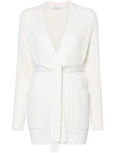 Max Mara кардиган Balzac без застежки, белый