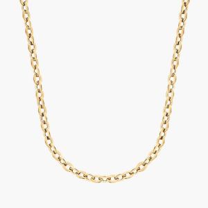 20-дюймовая кабельная цепь из 18-каратного желтого золота (1,15 мм) Blue Nile