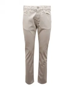 Узкие брюки светло-серого цвета Armani, серый