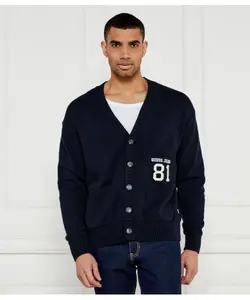 Кардиганная карточка Regular fit Guess Jeans, синий