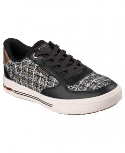 Женские кроссовки Street Arch Fit - Coco Casual от Finish Line Skechers, Black, Rose Gold