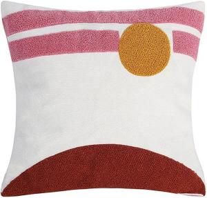 ZUIAI Чехол на подушку Simple Colors квадратный цвет бежевый желтый коричневый