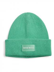 Pieces Зеленая вязаная шапка