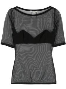 Сетчатая футболка Nensi Dojaka, черный